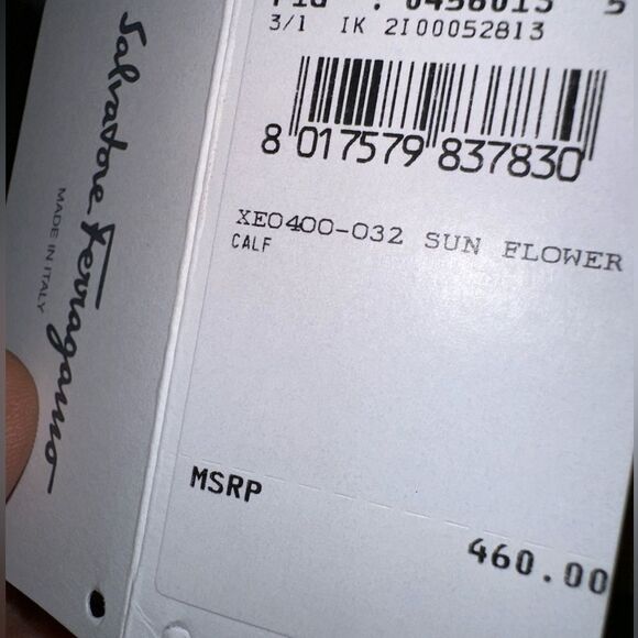 Salvatore Ferragamo Sun Yellow Leather Accessory - Picture 5 of 6